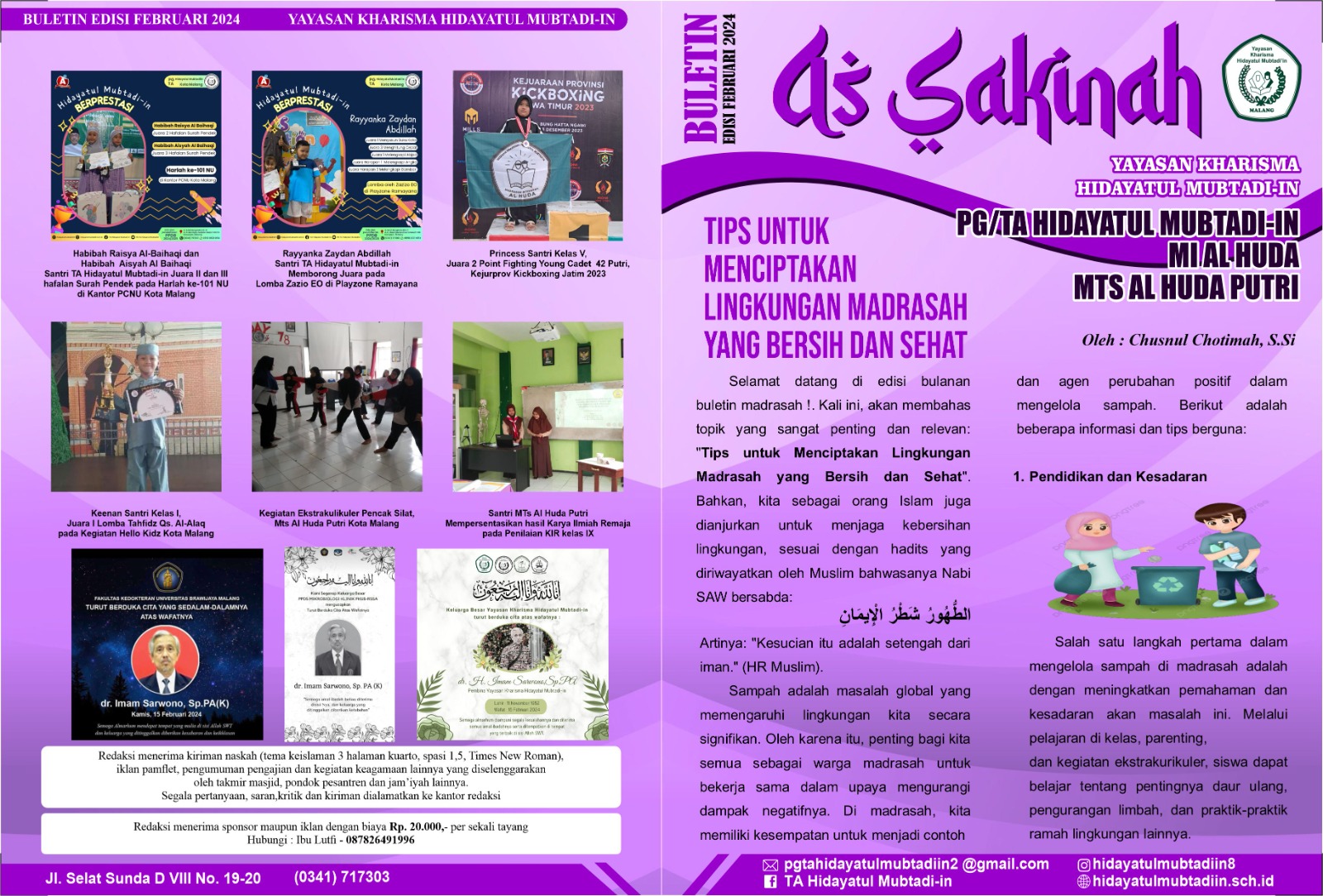 Buletin As-Sakinah Edisi Februari 2024