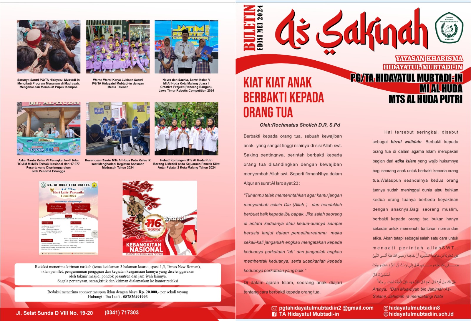 Buletin As-Sakinah Edisi Mei 2024