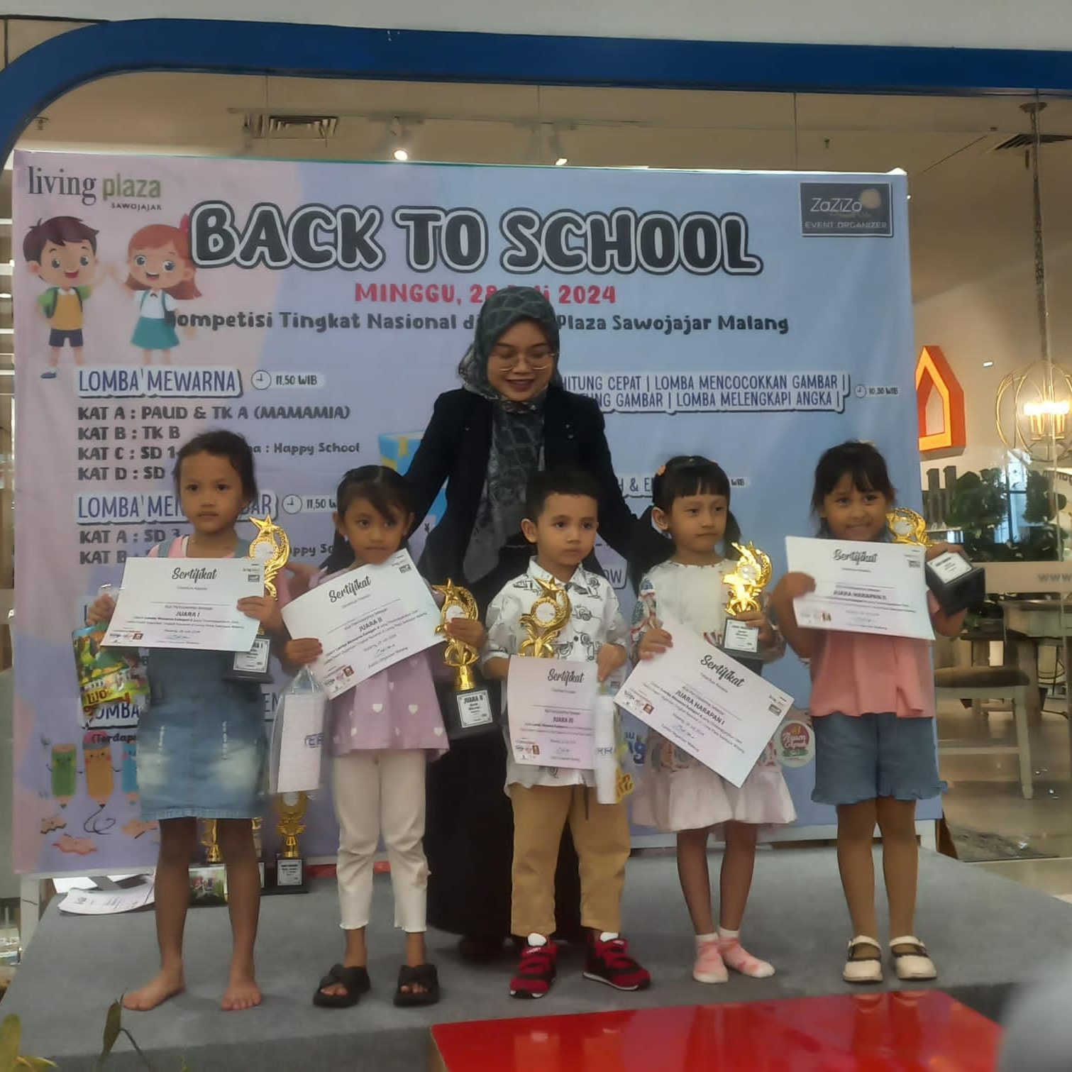 Prestasi Santri TA Hidayatul Mubtadiin Juli 2024