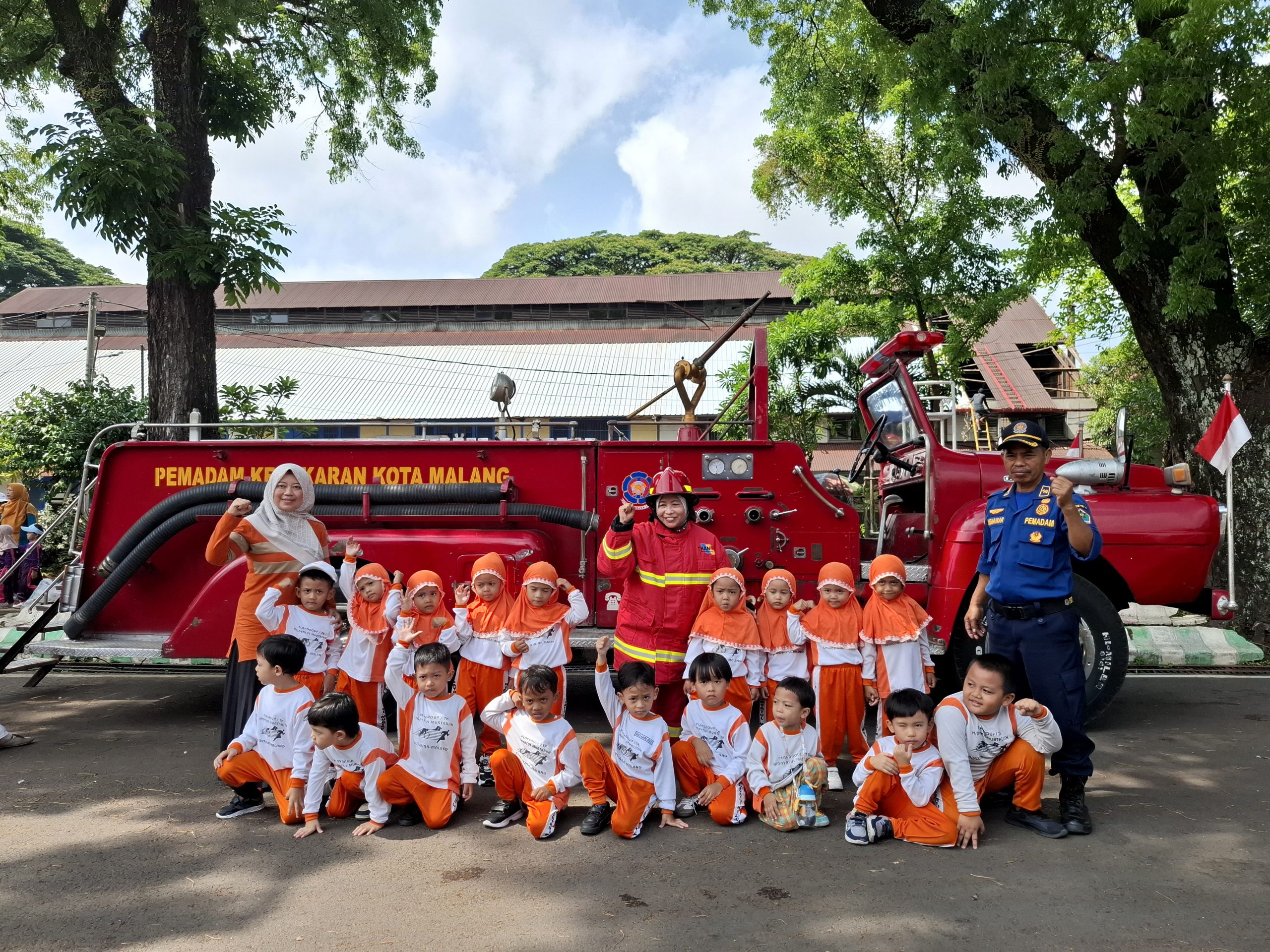 Outing Class TA HIMU Goes To Pemadam Kebakaran Kota Malang